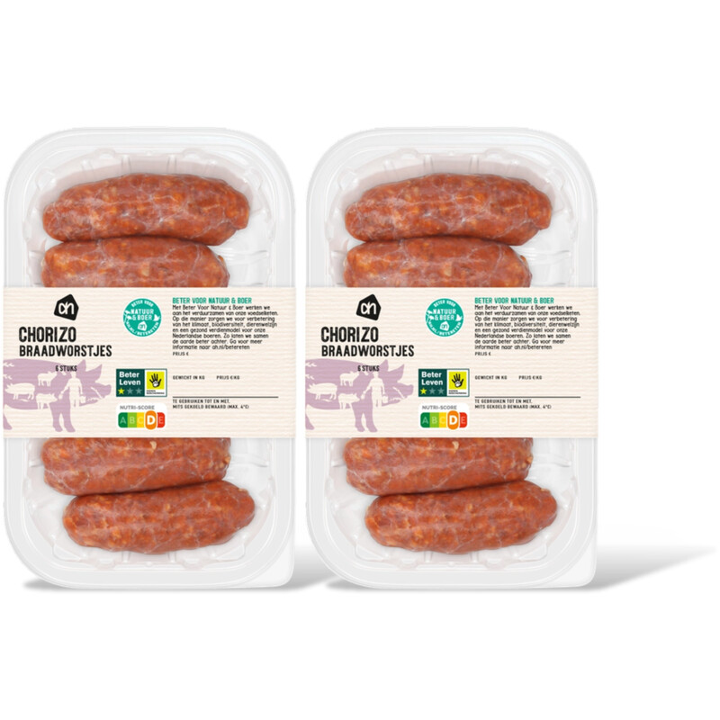 AH Chorizo braadworstjes 2-pack