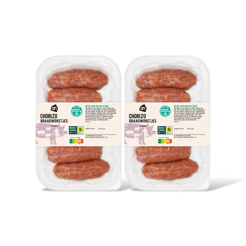 Chorizo braadworstjes 2-pack