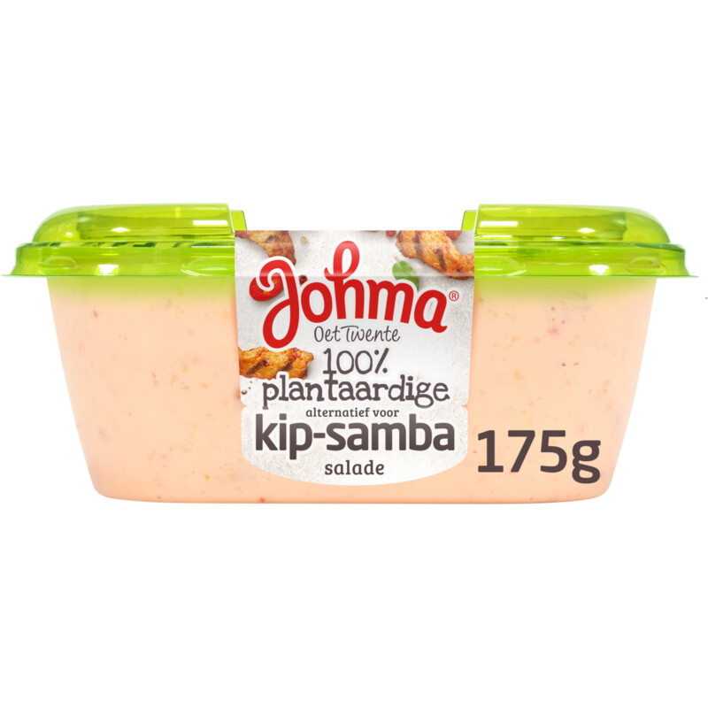 Een afbeelding van Johma 100% plantaardige kip-sambasalade