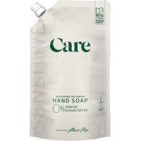 Een afbeelding van Care Sensitive hand soap refill