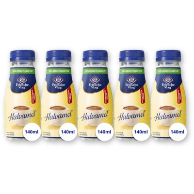 pdp-image-Friesche Vlag Halvamel 5-pack140ml