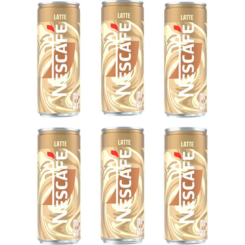 Een afbeelding van Nescafé Latte 6-pack