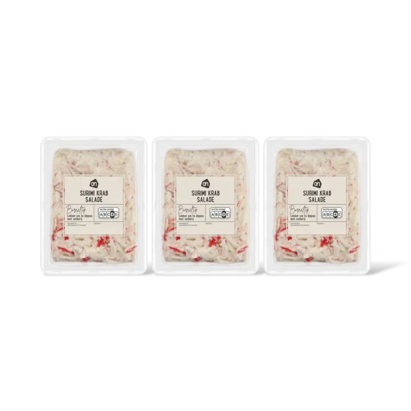 AH Surimi-krab salade 3-pack