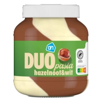 AH Duo pasta hazelnoot wit