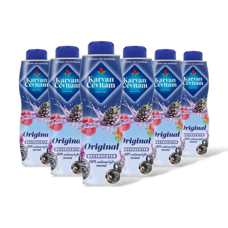 Karvan Cévitam Original bosvruchten siroop 6-pack