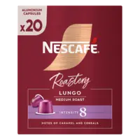 Nescafe Roastery lungo capsules 20