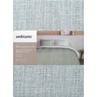 Een afbeelding van Ambiante Dekbedovertrek Bax grey green 140x240cm