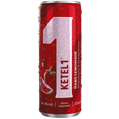 pdp-image-Ketel 1 Hard lemonade strawberry & watermelon