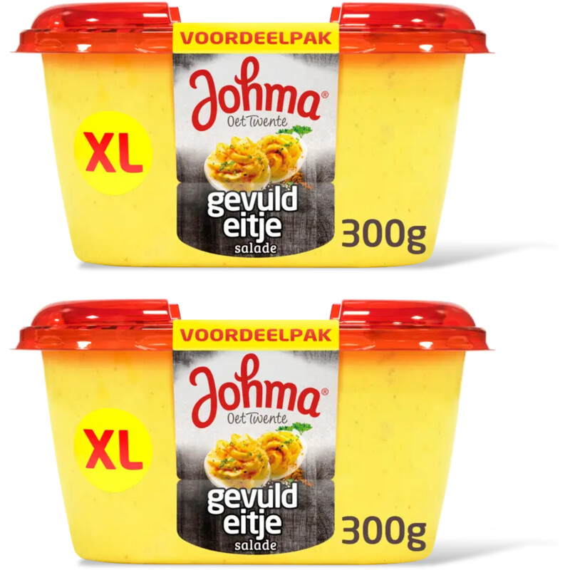 Johma Gevuld eitje salade XL 2-packb