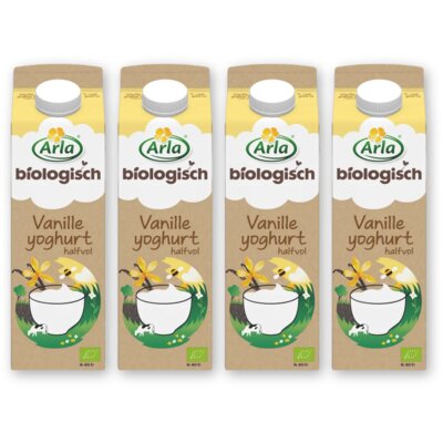pdp-image-Arla Bio vanille yoghurt halfvol 4-pack