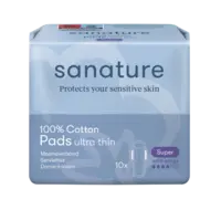 Sanature Katoenen maandverband super