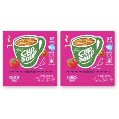 pdp-image-Knorr Cup-a-soup Chinese tomaat 10-pack 2-pack