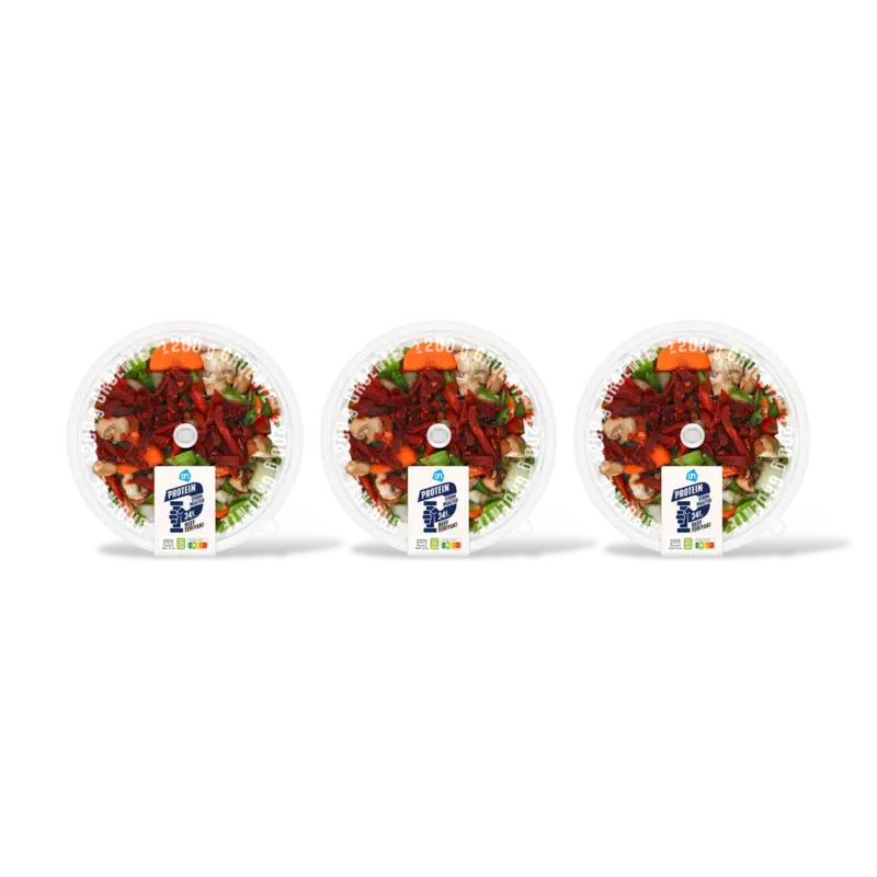 Stoommaaltijd beef teriyaki 3-pack