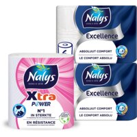 Een afbeelding van Nalys keuken en toilet papier pakket