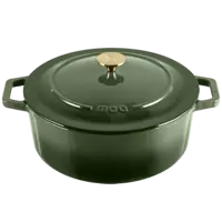 MOA Cast iron 7,2 liter greenblue 30cm