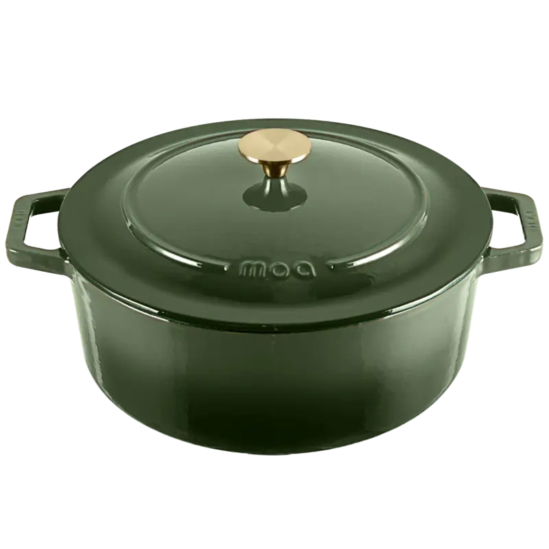 MOA Cast iron 7,2 liter greenblue 30cm