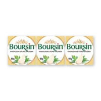 Boursin Knoflook & fijne kruiden 3-pack