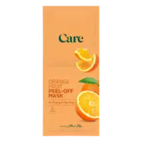 Care Orange fruit peel-off masker