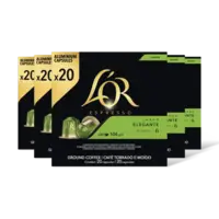 L'OR Espresso lungo elegante capsules 5-pack