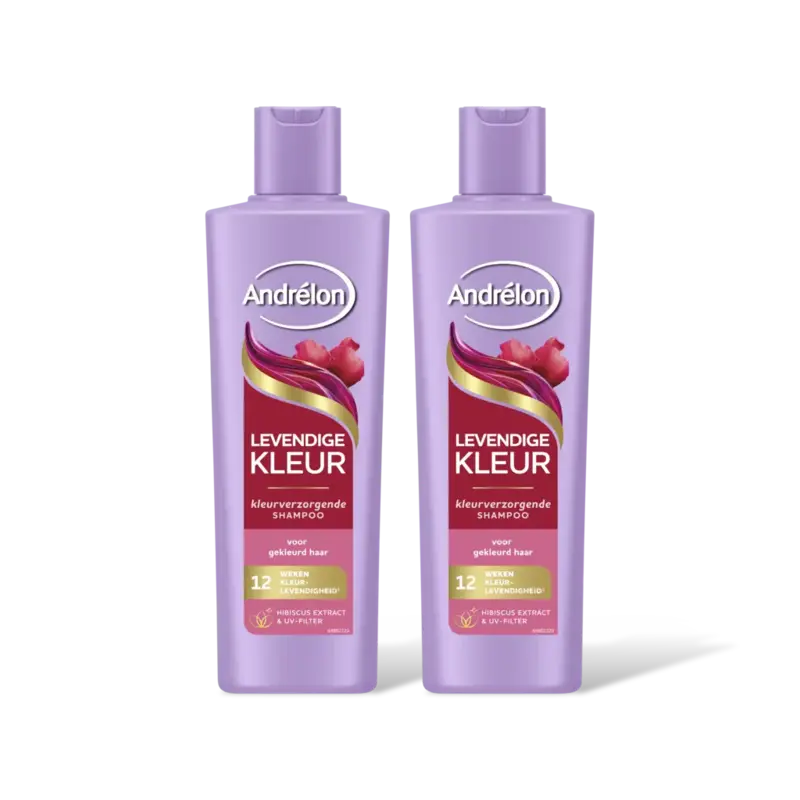 Andrélon Levendige kleur shampoo 2-pack