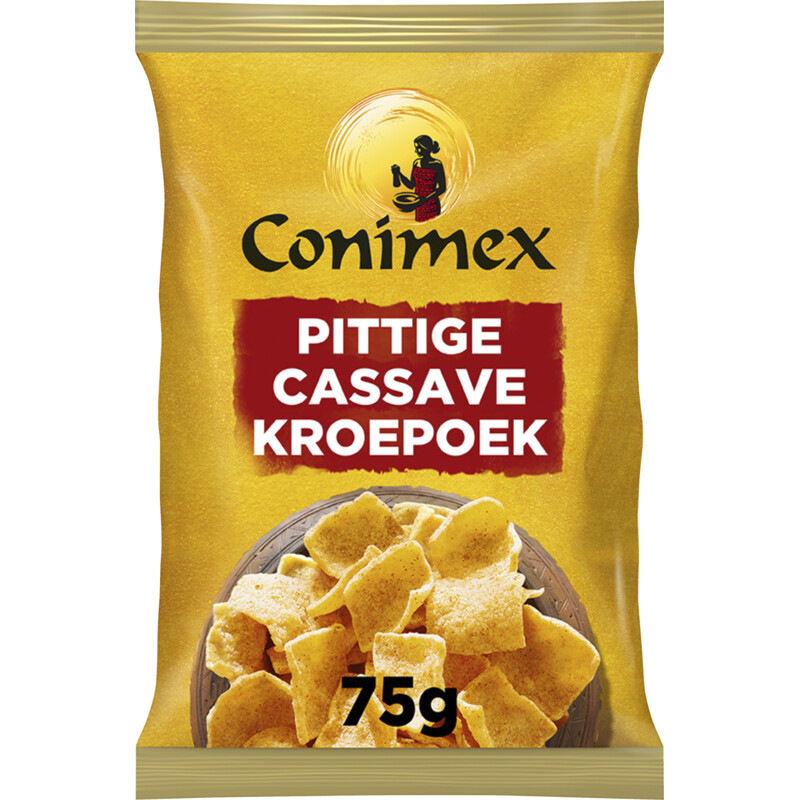 Conimex Kroepoek pittige cassave