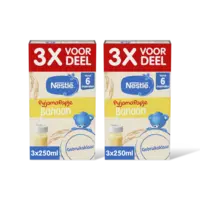 Nestlé Pyjamapapje banaan 6m+ 3x voordeel 2-pck
