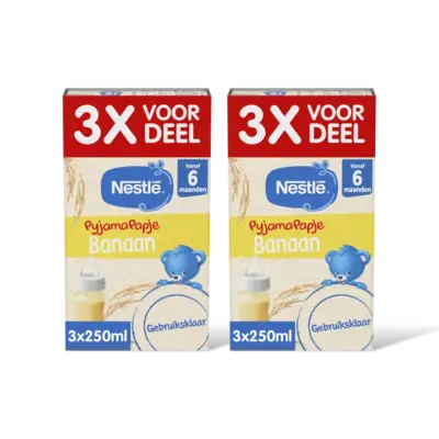 pdp-image-Nestlé Pyjamapapje banaan 6m+ 3x voordeel 2-pck