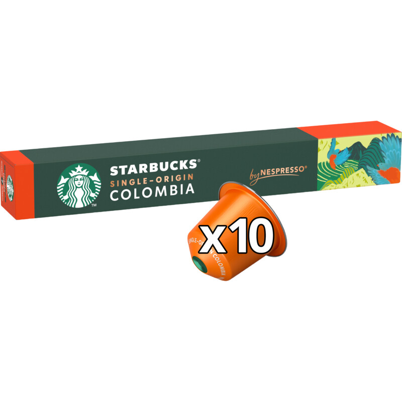 Starbucks Nespresso Colombia capsules