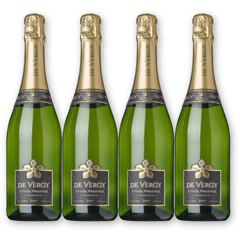 De Vergy Cuvée Prestige 4 flessen