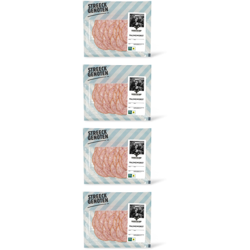 Streeckgenoten Palingworst 4-pack