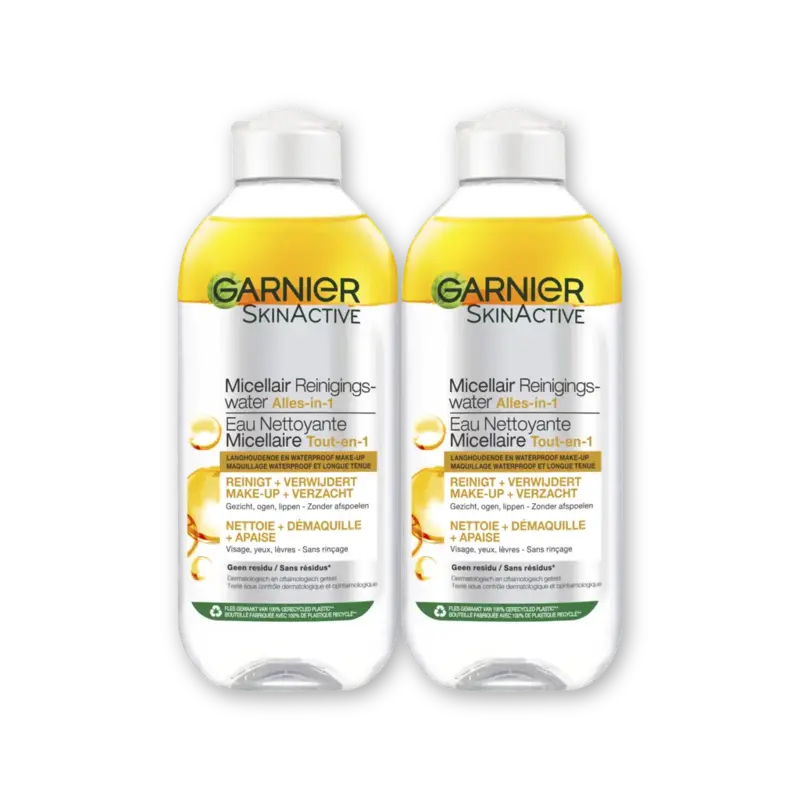 Garnier Micellair reinigingswater in olie 2-pack