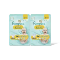 Pampers Premium protection luiers maat 2 2-pack