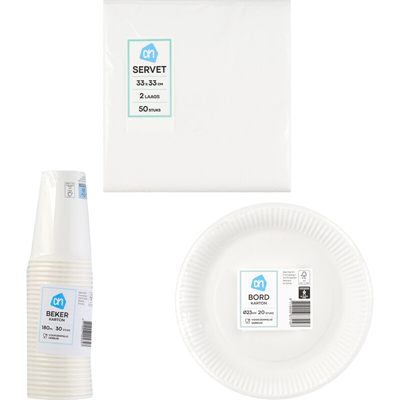 Een afbeelding van AH Disposables mix pakket