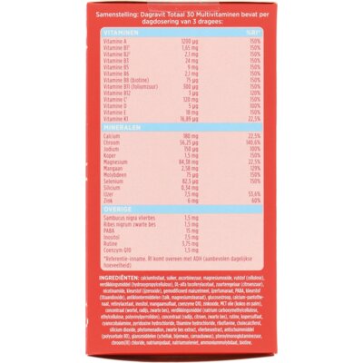 pdp-image-Dagravit Totaal 30 multivitaminen en mineralen