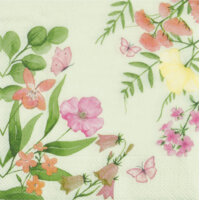 Een afbeelding van AH Servet veldbloemen 24x24cm