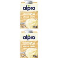 Alpro Plantaardige vla vanillesmaak 2-pack