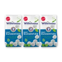 Wilhelmina Mint kussentjes 3-pack