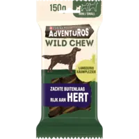 Adventuros Wild chew met hert hondensnack mini
