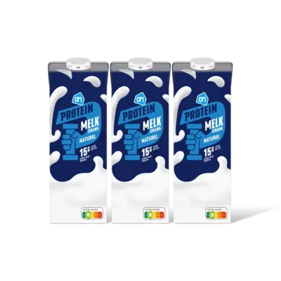 pdp-image-AH Protein melk drank naturel 3-pack