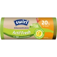 Swirl Vuilniszakken met actif fresh 20 liter