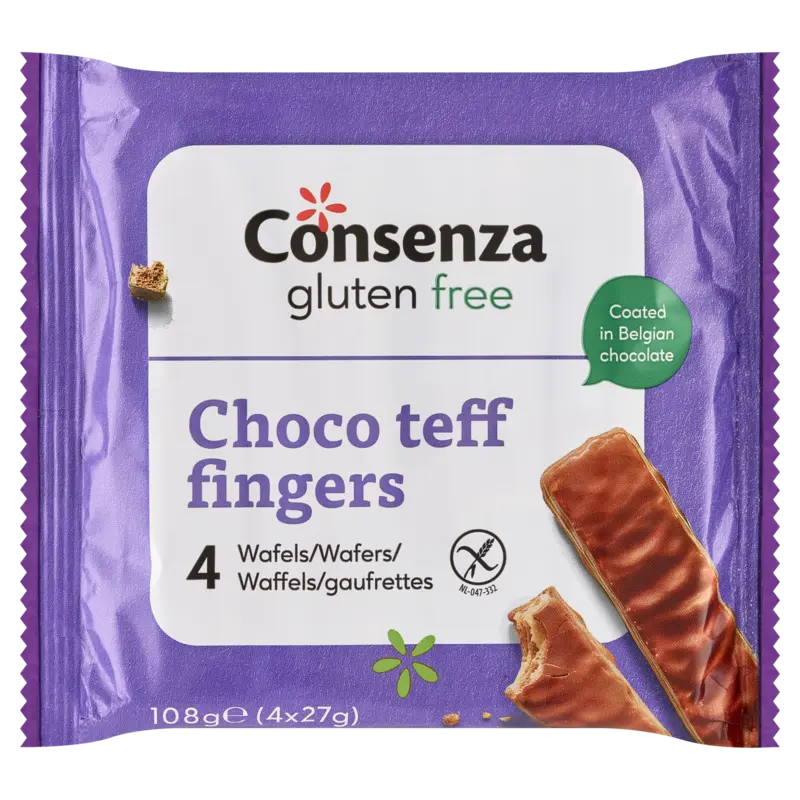 Consenza Choco fingers 4 st.
