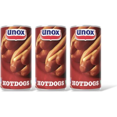 pdp-image-Unox Hotdogs 3-pack