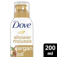 Dove Argan oil shower mousse