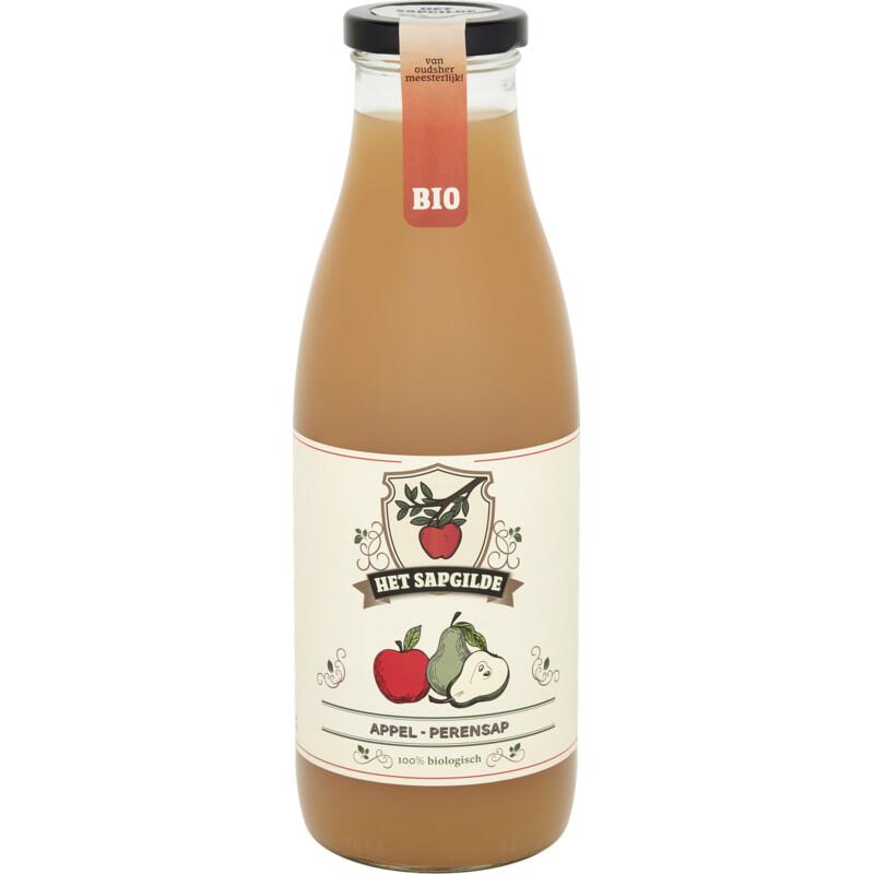Een afbeelding van Het sapgilde Appel-perensap bio