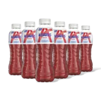 Aquarius Red peach zero sugar 6-pack