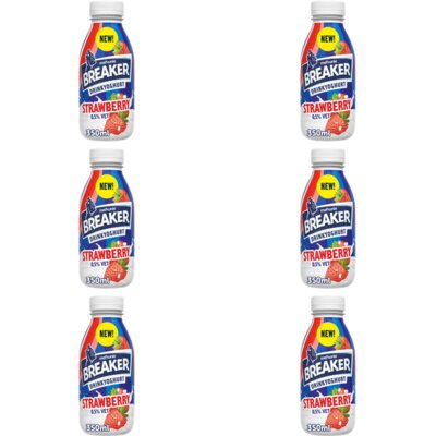 pdp-image-Melkunie Breaker drinkyoghurt strawberry 6-pack