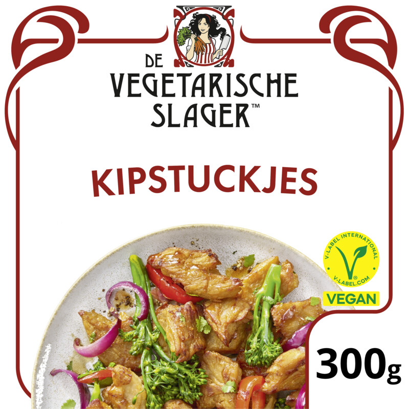 Een afbeelding van Vegetarische Slager Vegan kipstuckjes XL
