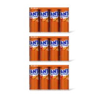 Fanta Orange zero sugar 24-pack