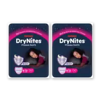 Huggies DryNites luierbroekje meisje 8-13 jr 2pk