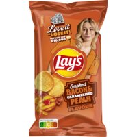 Lay's Smoked bacon & caramelised peach flavour